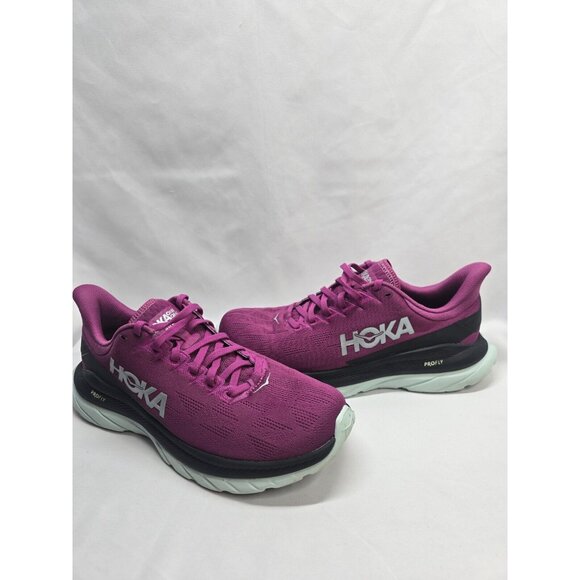 Hoka One One Shoes - Hoka One One Mach 4 Women’s 10B Profly Purple Sneakers Athletic Running Shoes